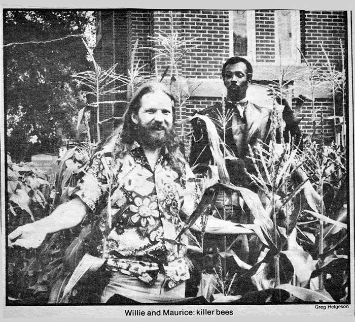 Scarecrows Willie Murphy and Maurice Jacox by Greg Helgeson