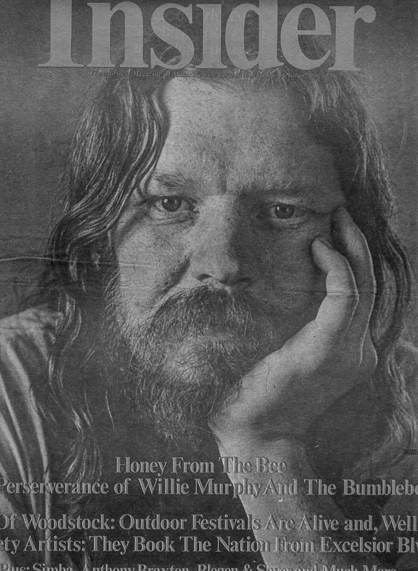 Willie Murphy on 'The Insider' cover, Oct. 1976