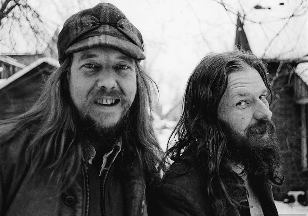Dave Ray & Willie Murphy by Eve MacLeish